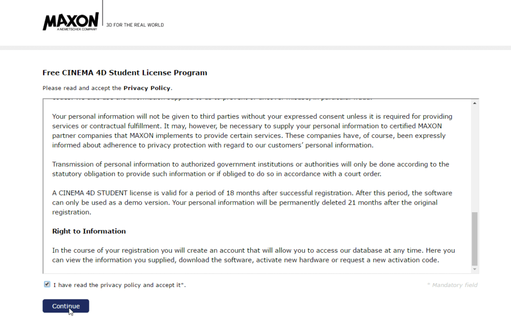 cinema 4d student license cinema 4d student license