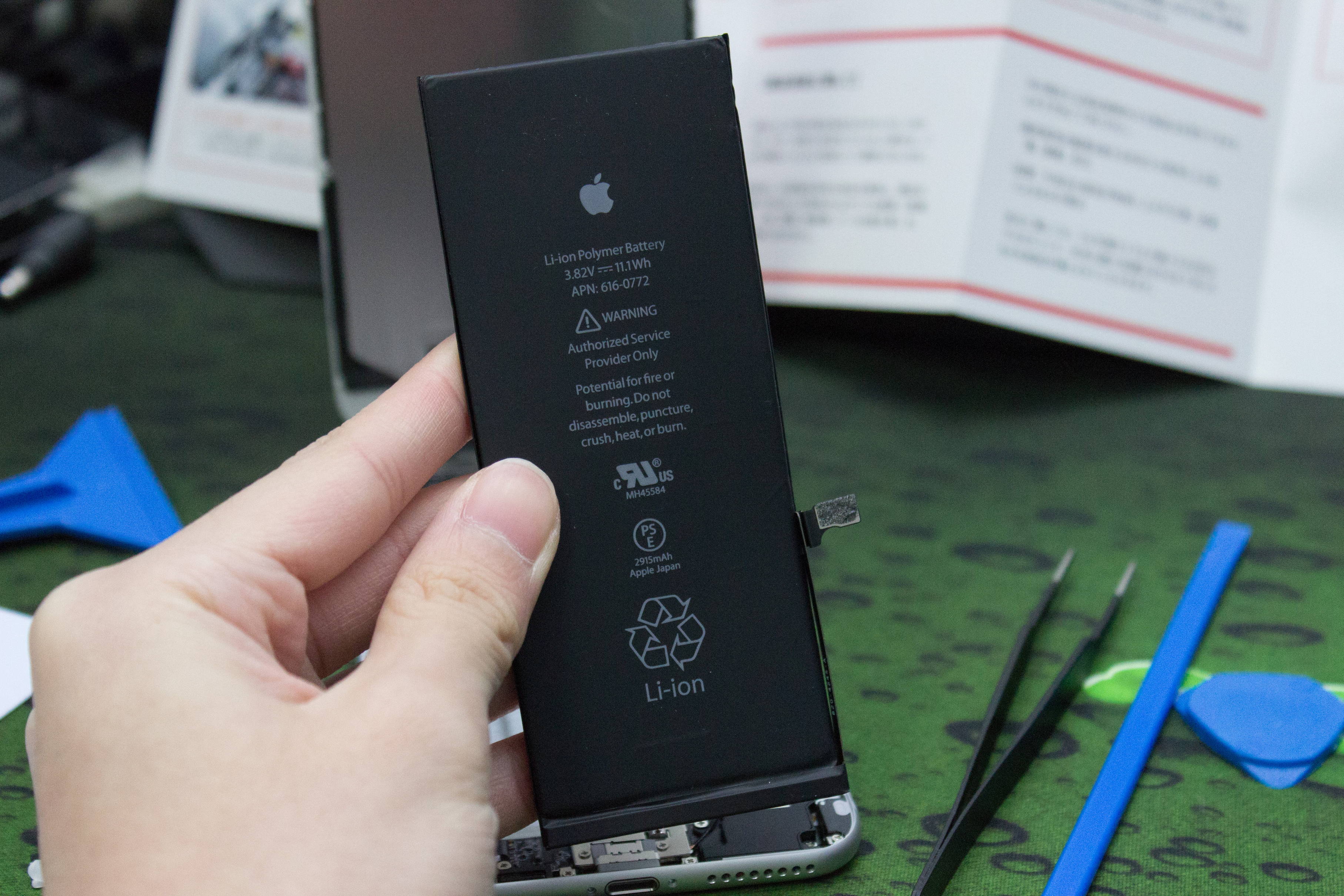 iPhoneのバッテリーが劣化すると動作が遅くなる…？本当かどうかバッテリー交換で調べてみた。