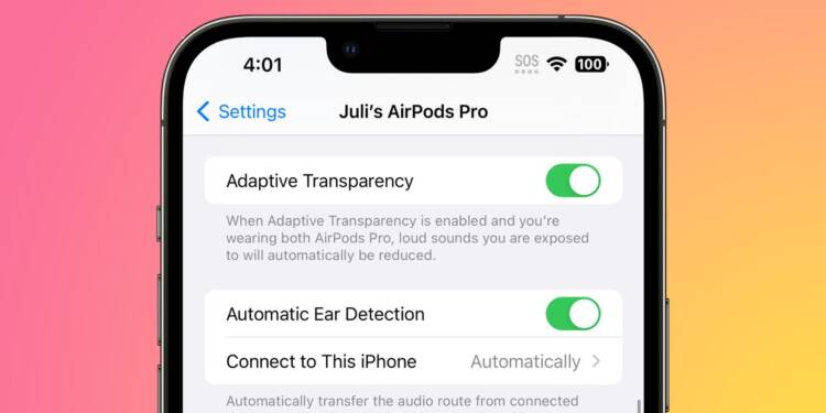 【バグでした】本当なら嬉しい!第2世代AirPods Proの「適応型環境音除去」が初代にも来るかも!