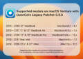 macOS Ventura対応のOpenCore Legacy Patcher 0.5.0がリリース